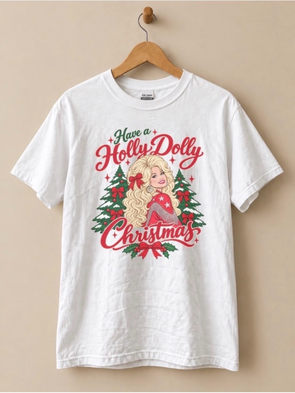 Dolly graphic white tee